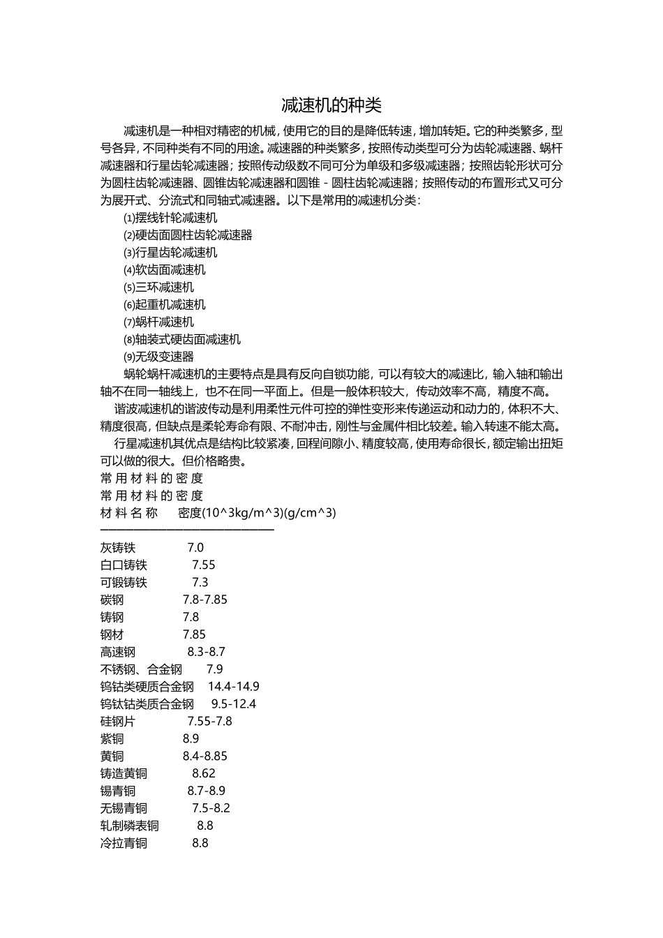 减速机的种类_第1页
