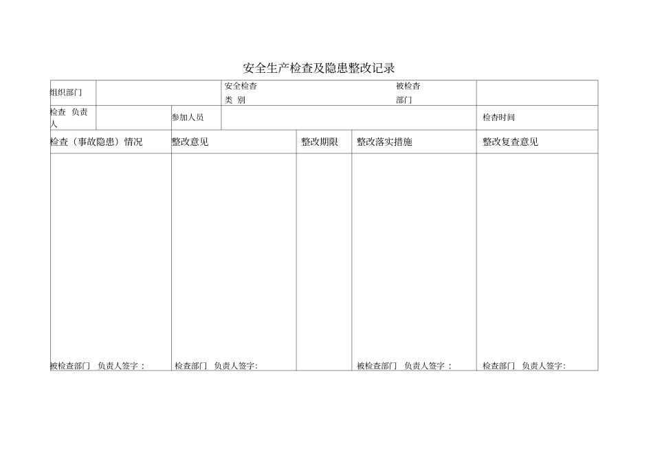 企业安全管理记录台账_第2页