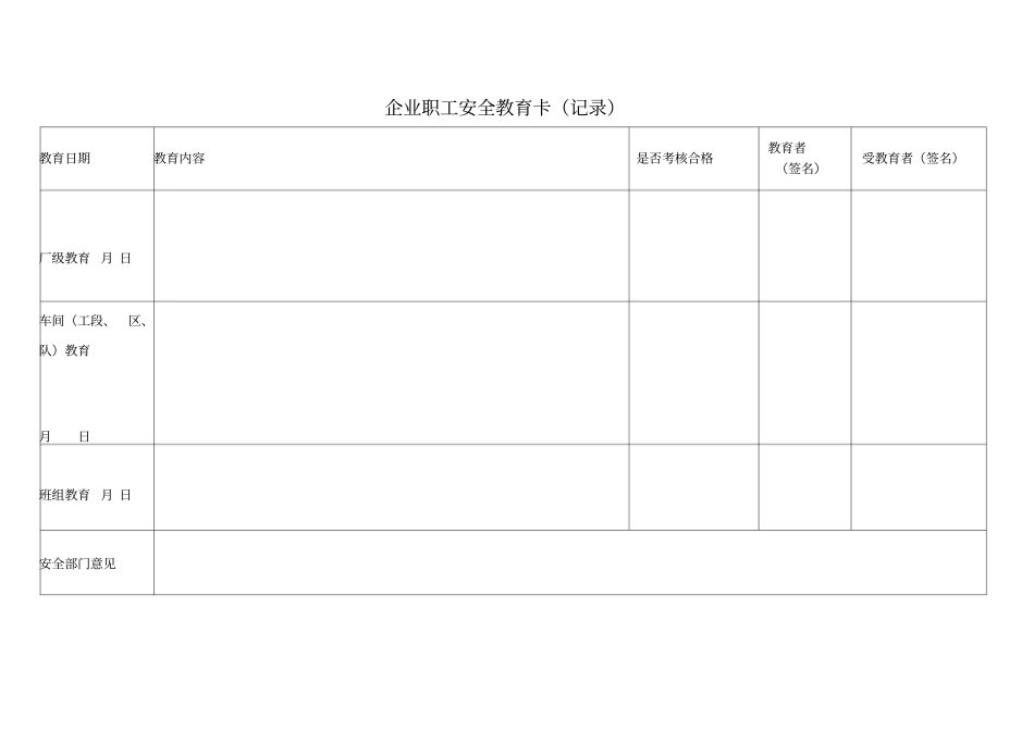 企业安全管理记录台账_第3页