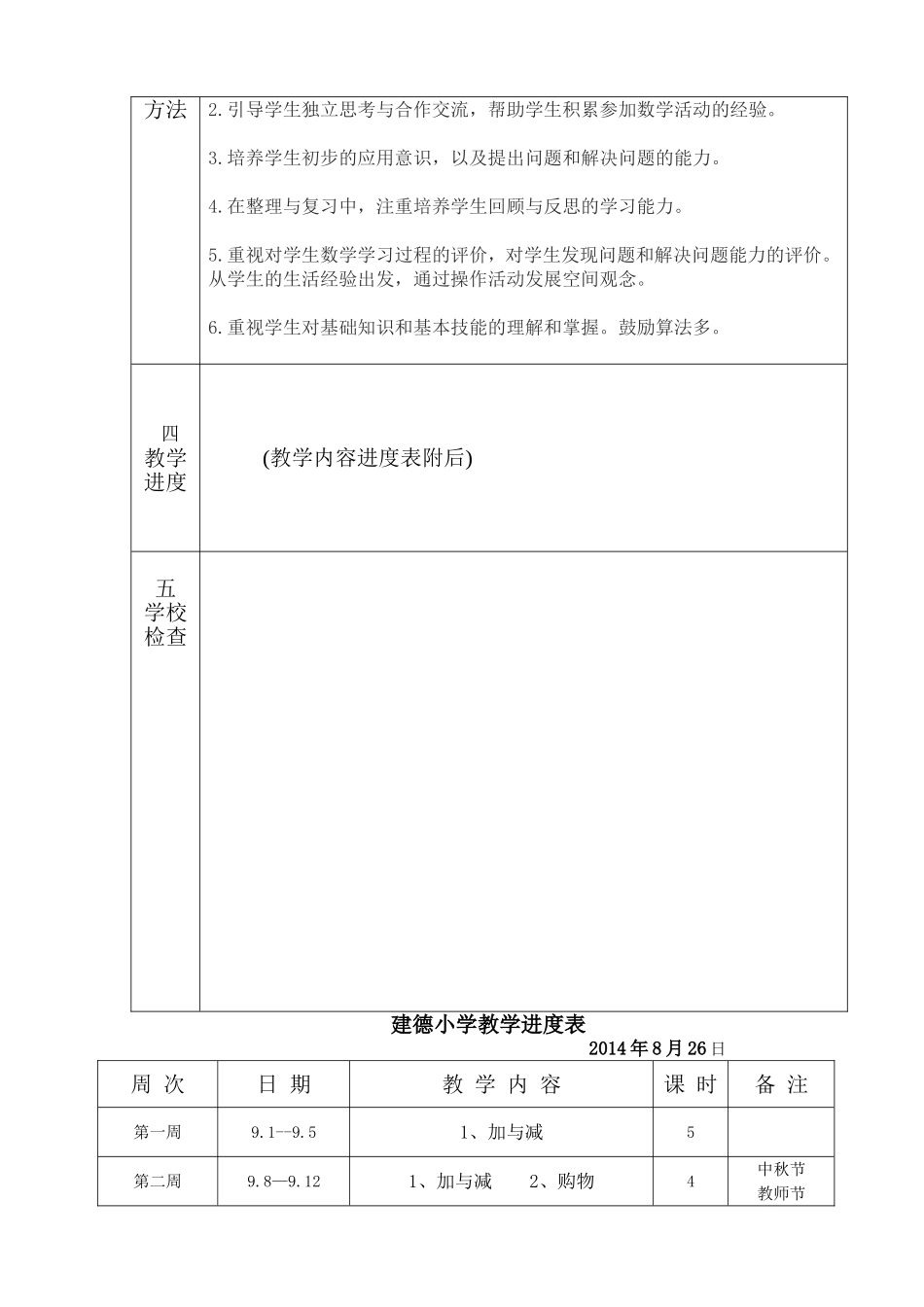 数学教学计划20149_第3页