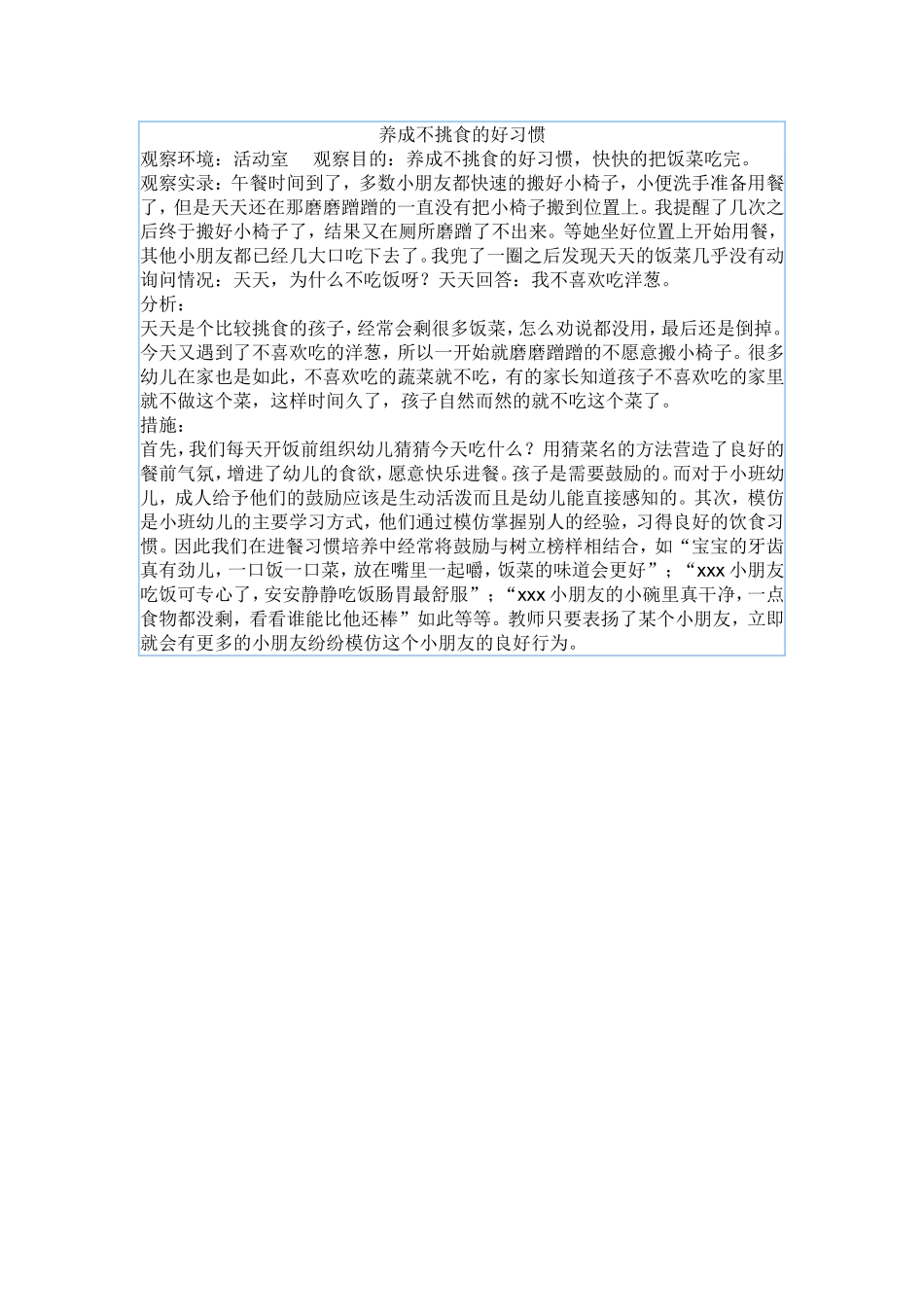 养成不挑食的好习惯_第1页