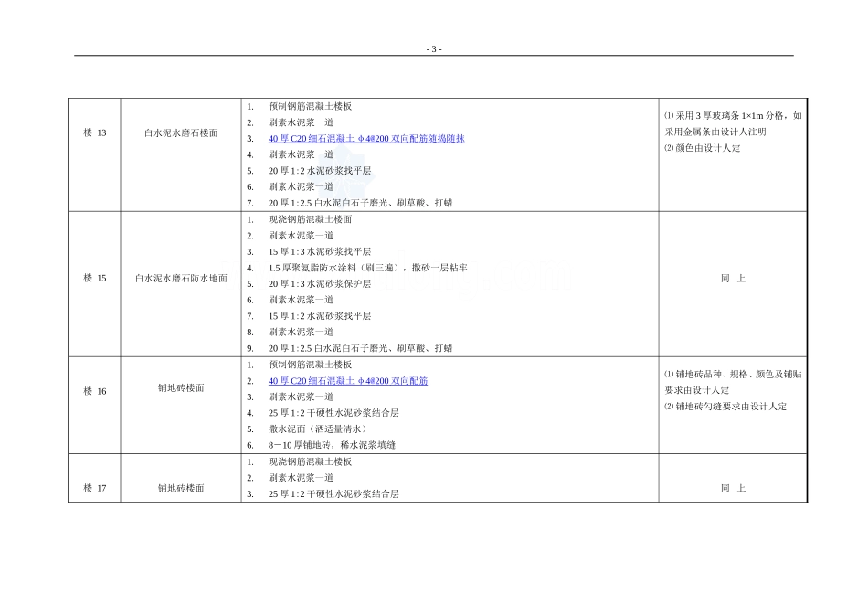 楼面建筑做法_secret_第3页