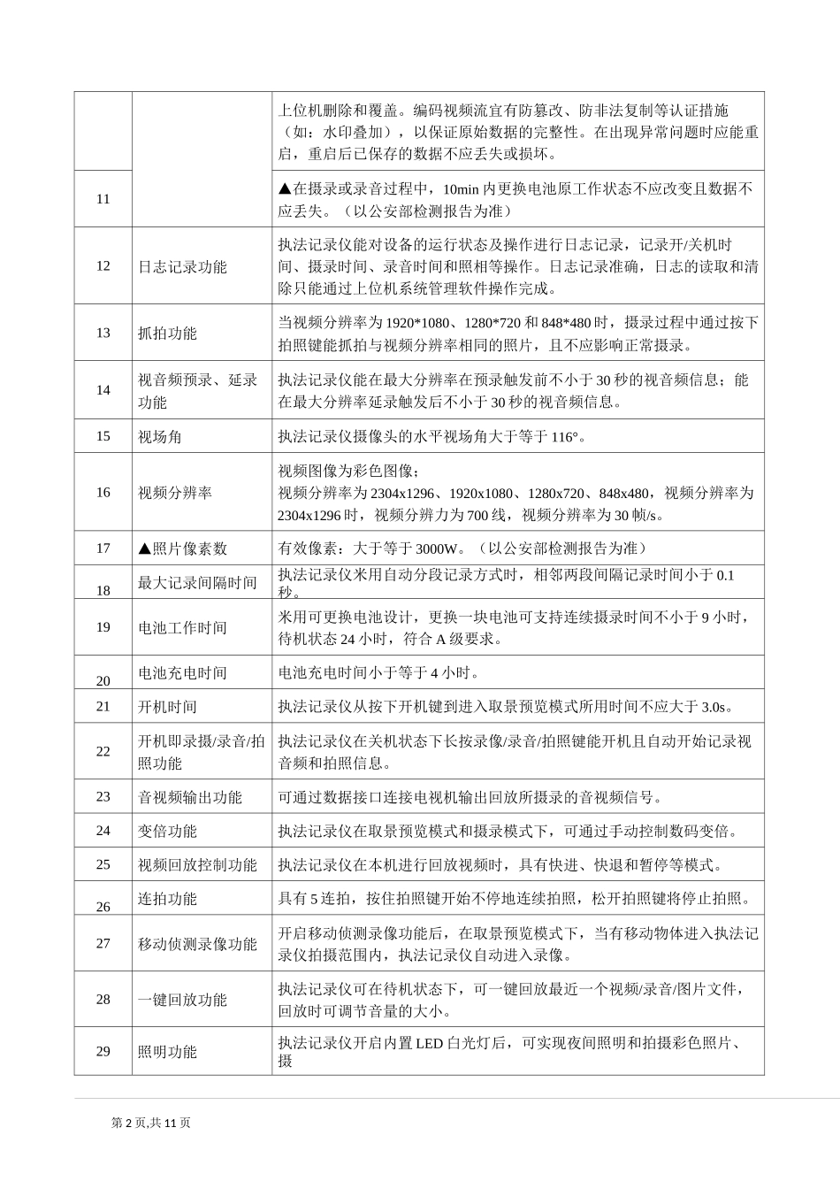 执法记录仪及配套设施技术要求_第2页
