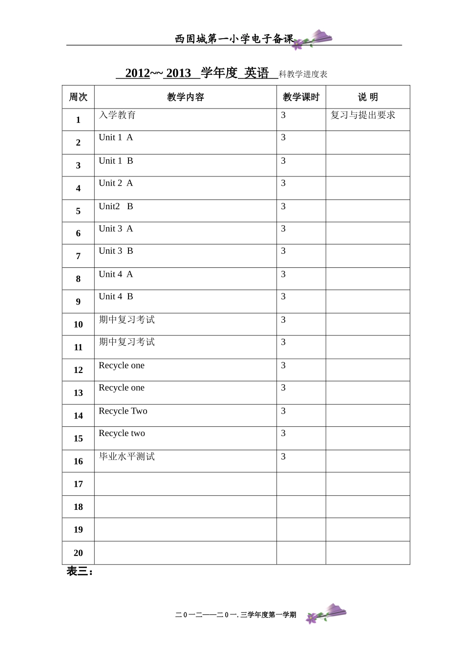 六年级英语下册第一单元刘燕_第2页