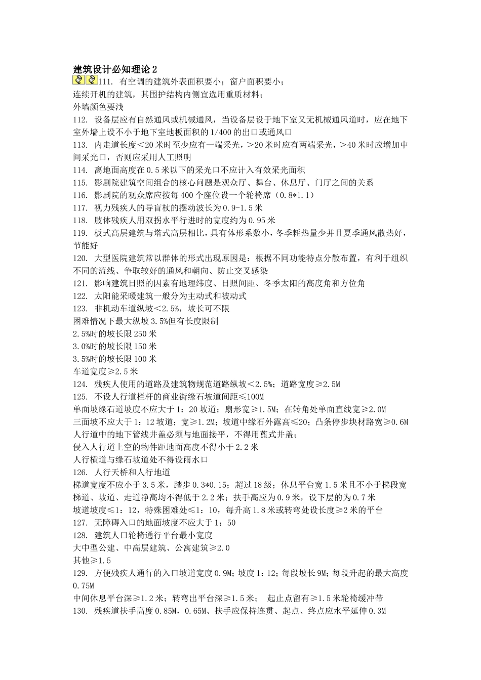 建筑设计必知理论2 2012_第1页