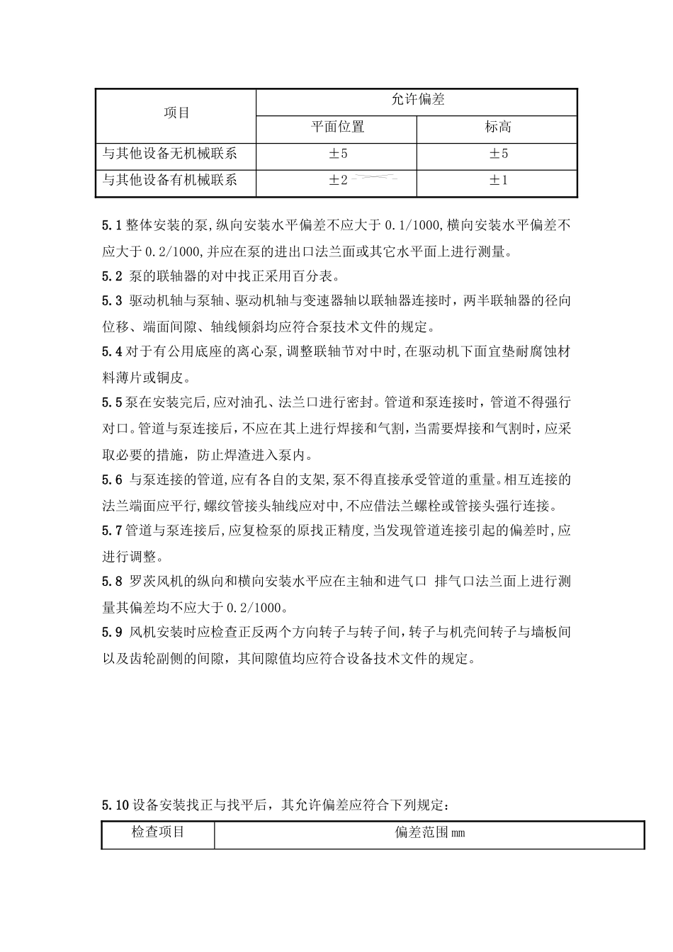 设备安装质量控制点_第3页