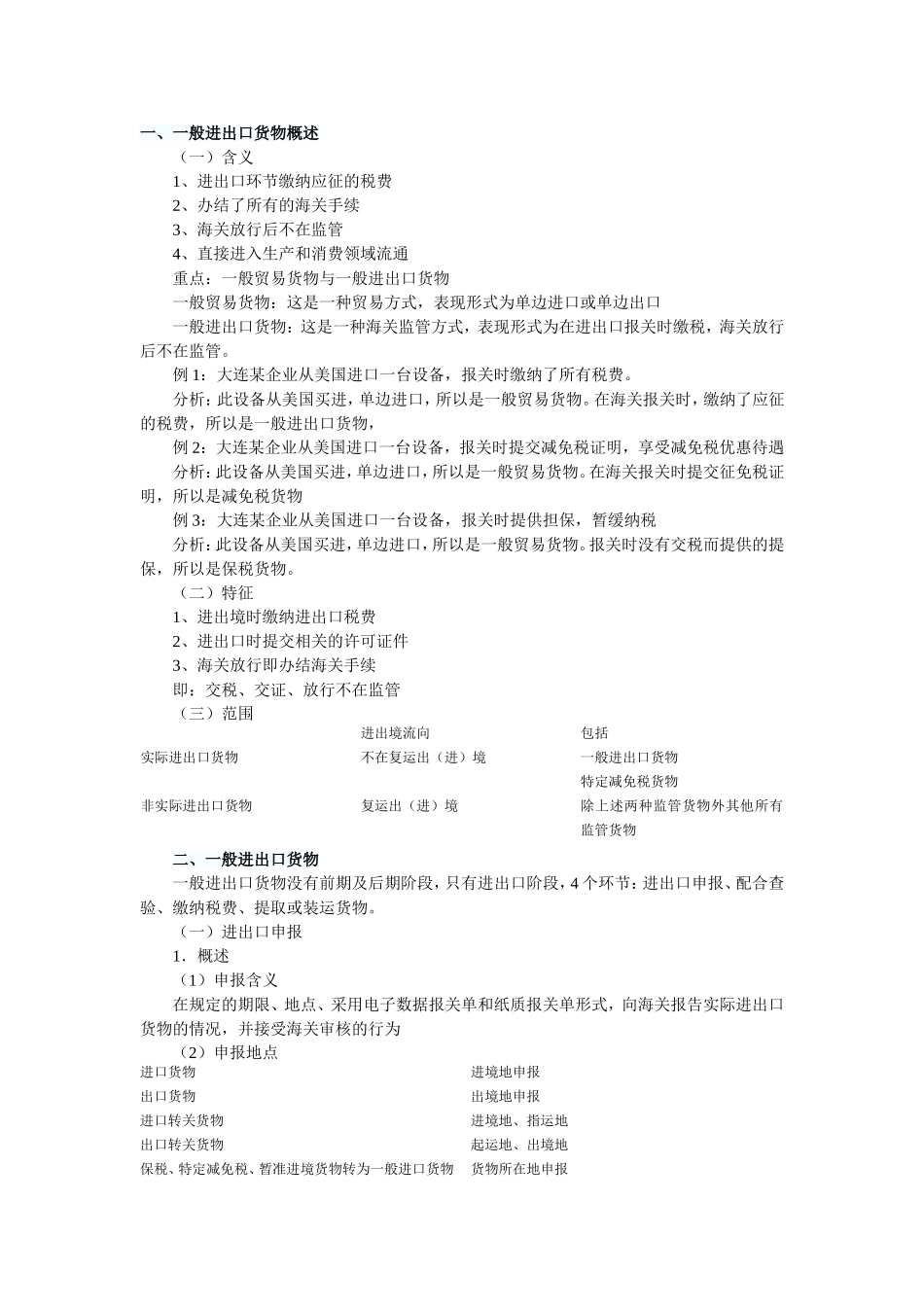 一般进出口货物_第1页