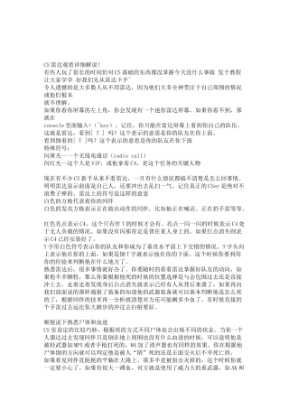 教你玩好CS (全教程)