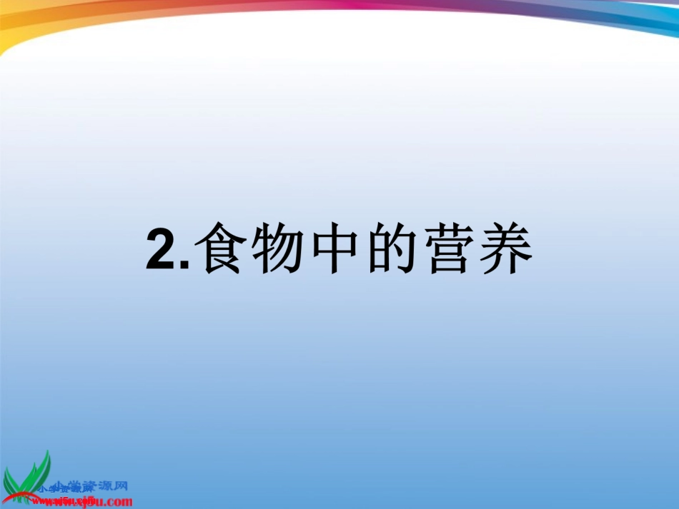 四年级科学下册_食物中的营养_3课件_教科版_第3页