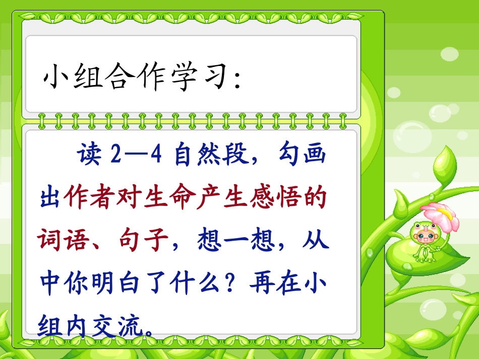 《生命生命》课件_第2页