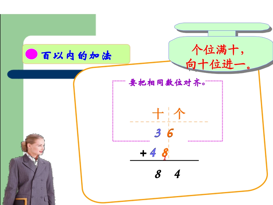 二年级数学《100以内加减法复习与整理》课件2_第3页