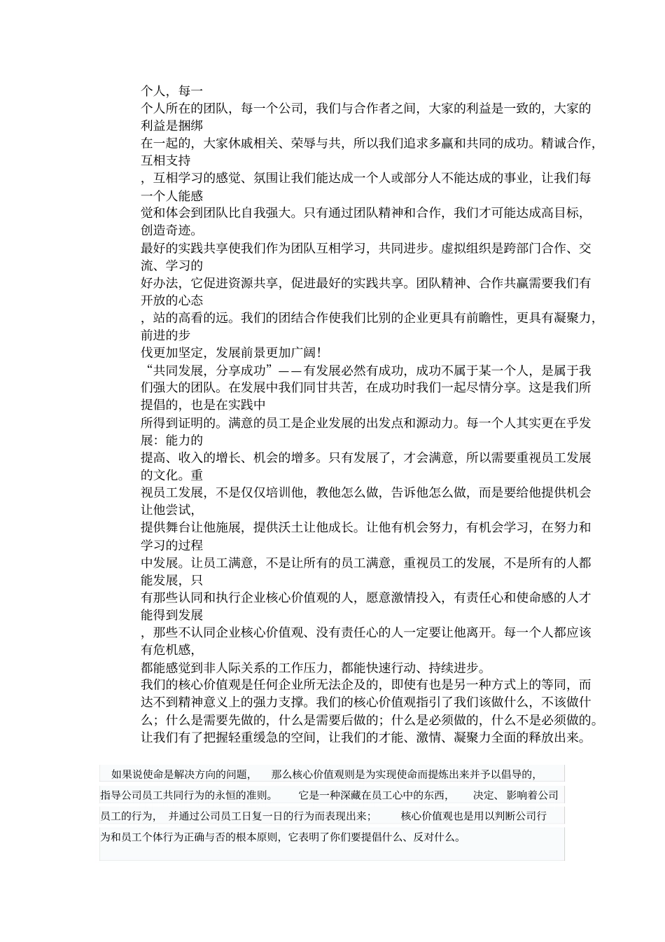 企业核心价值观_第3页