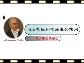 电压和电压表的使用