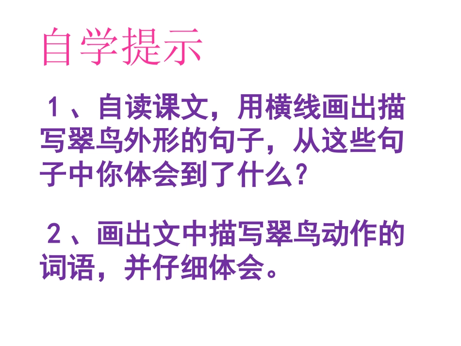 《翠鸟》课件_第2页