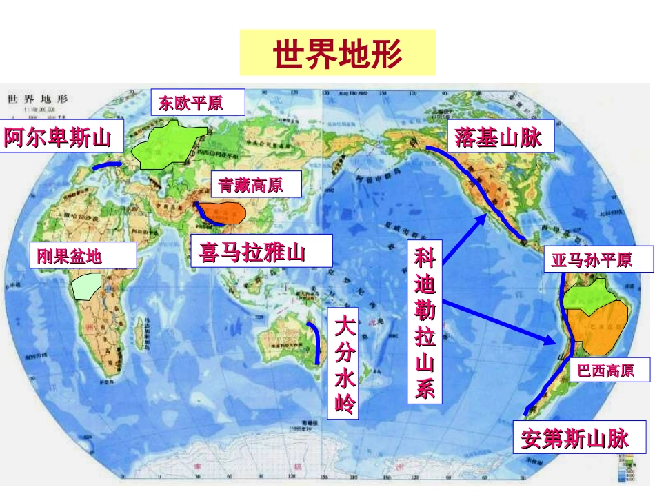 地理——世界地形_第3页