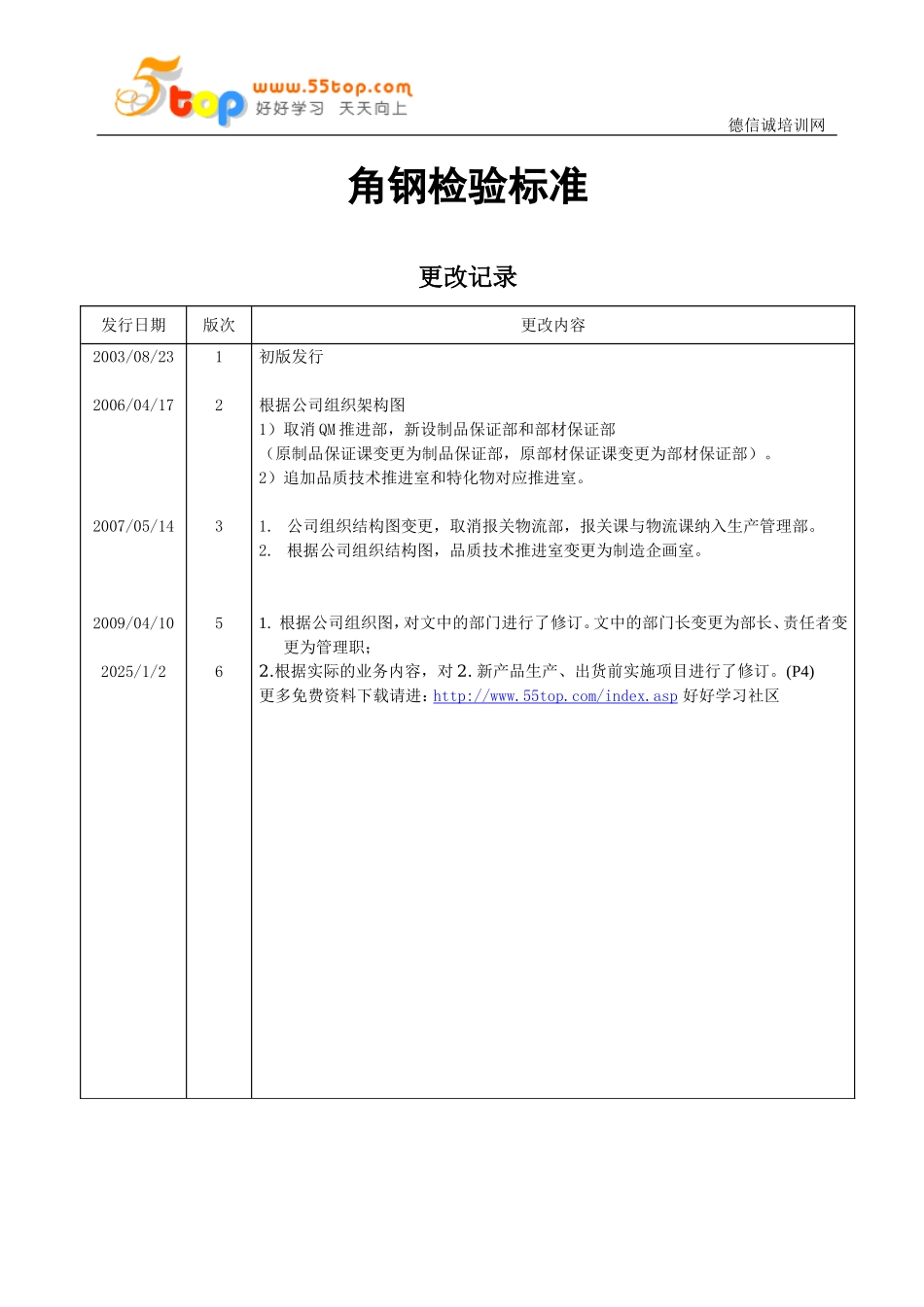 角钢检验标准_第2页