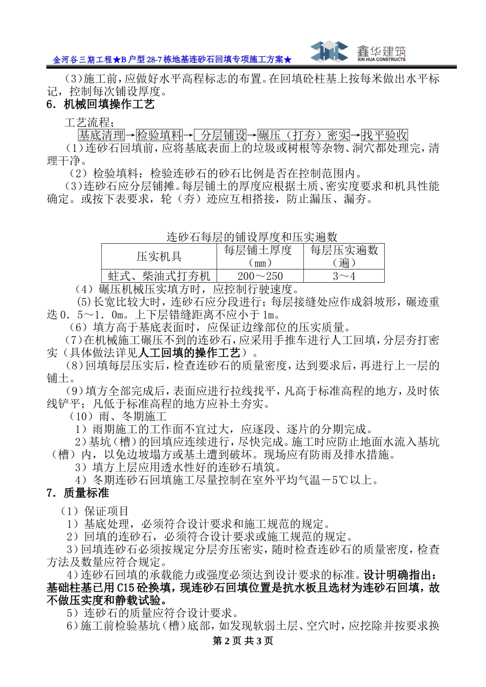 连砂石回填专项施工方案_第2页