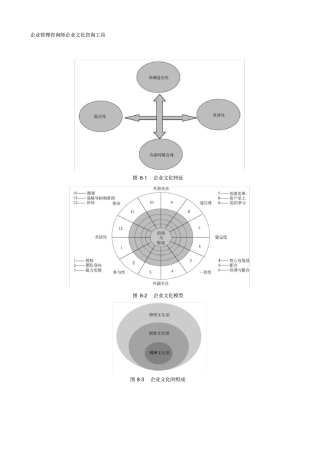 企业管理咨询师企业文化咨询工具