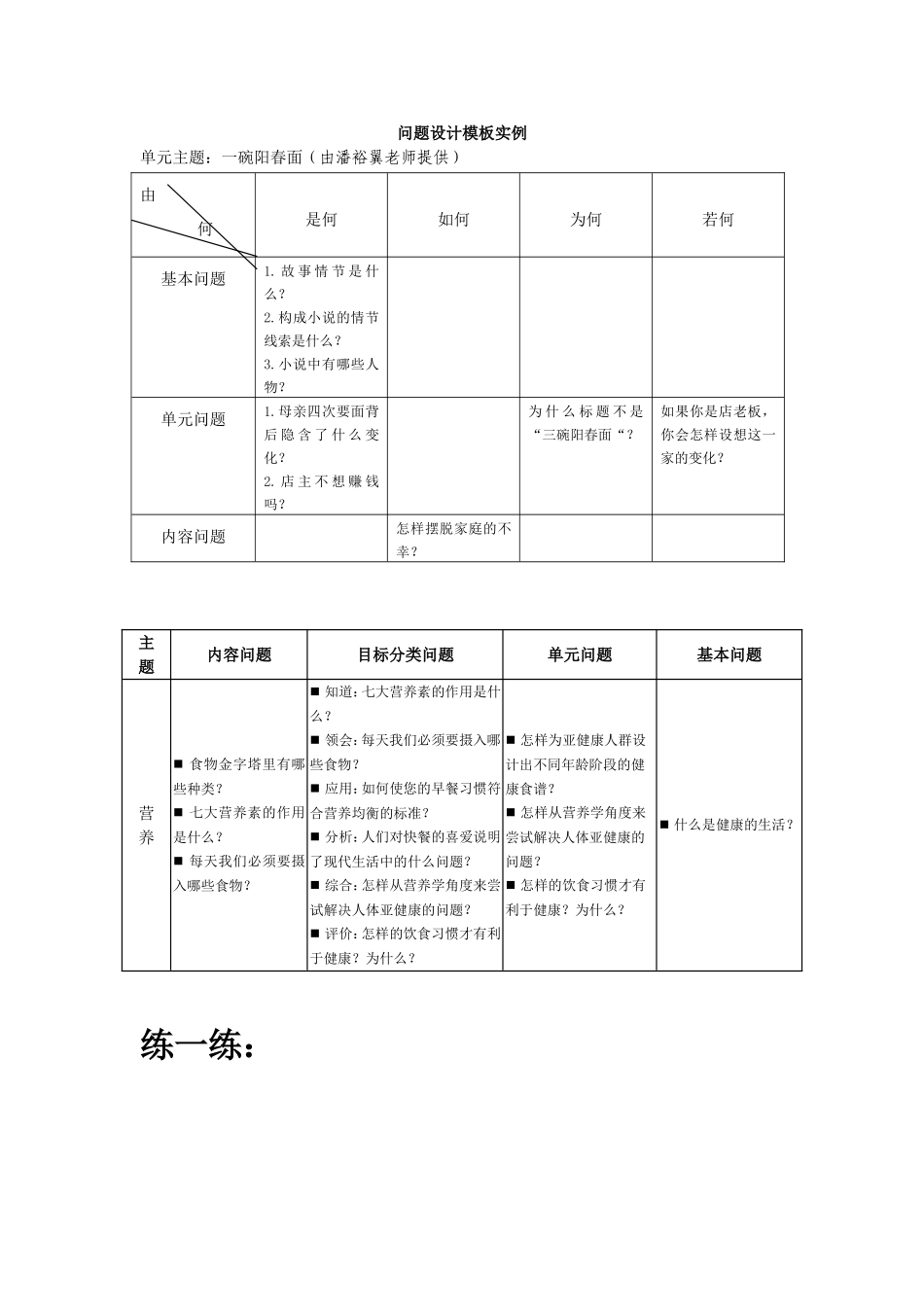问题设计模板实例_第1页