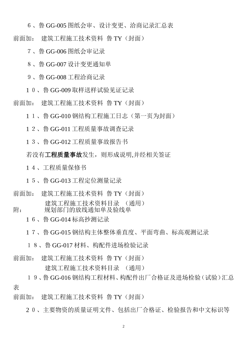 钢结构资料目录--省规范版_第2页