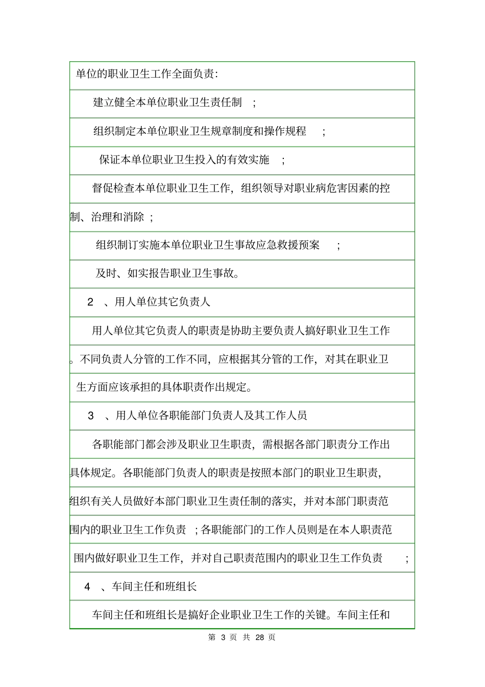 企业职业卫生管理制度2020规章制度_第3页