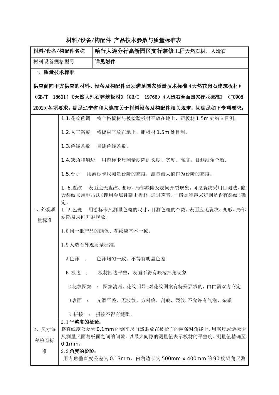 石材质量标准_第1页