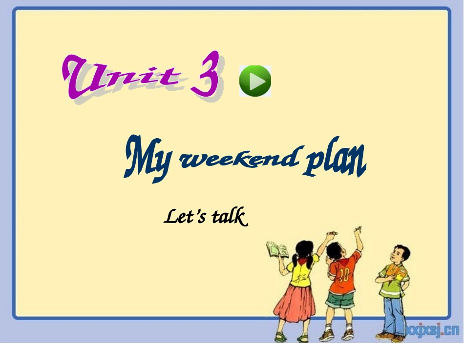 新版pep六年级英语上册_Unit3_My_weekend_plan__A_Let's_talk课件_第1页