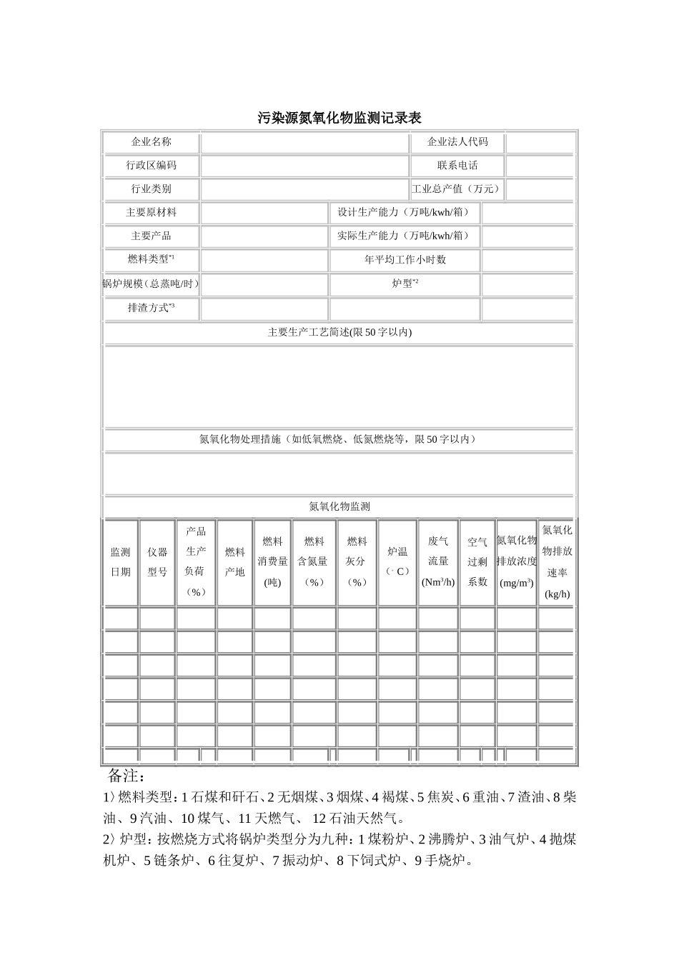 固定源氮氧化物监测技术要求_第3页