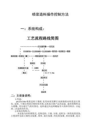 喷浆造料操作
