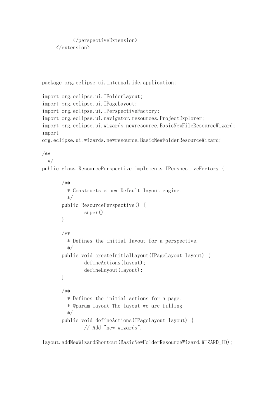 如何在自己的透视图(Perspective)里面加入eclipse自带视图,如Project Explorer视图_第2页
