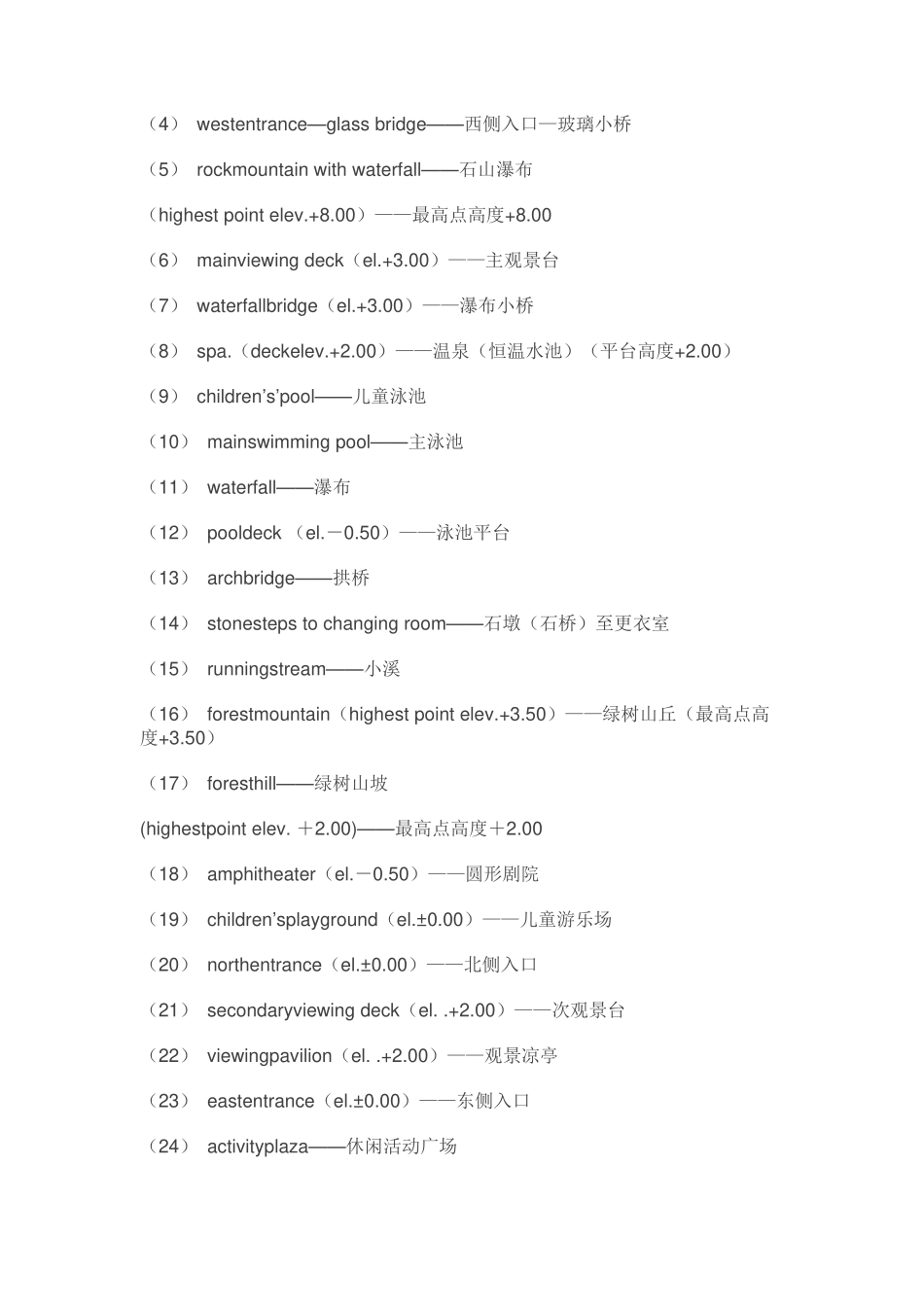 景观专业英语大汇总_第3页