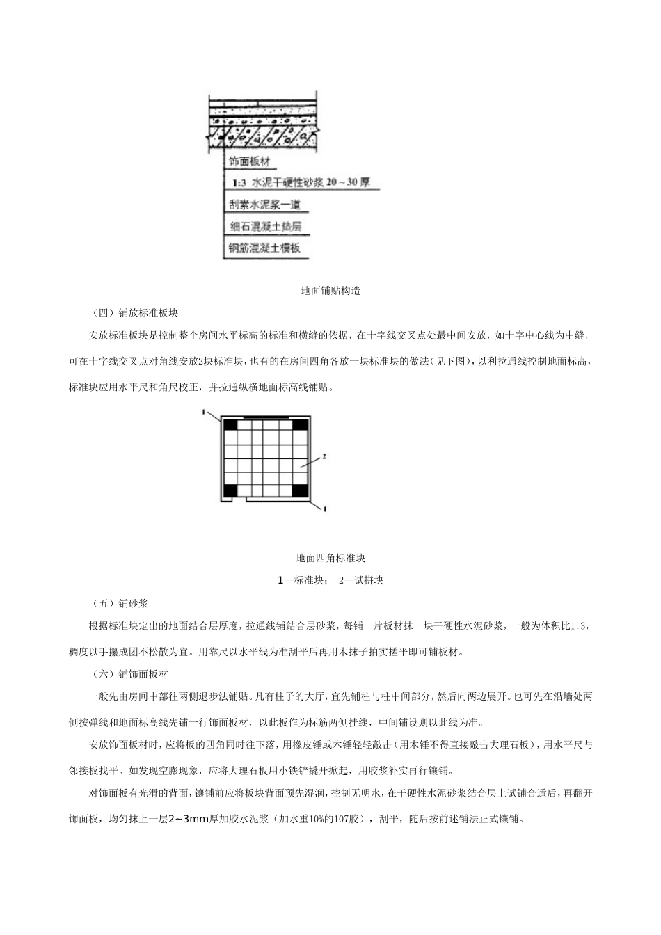贴面(墙面)施工工艺_第2页