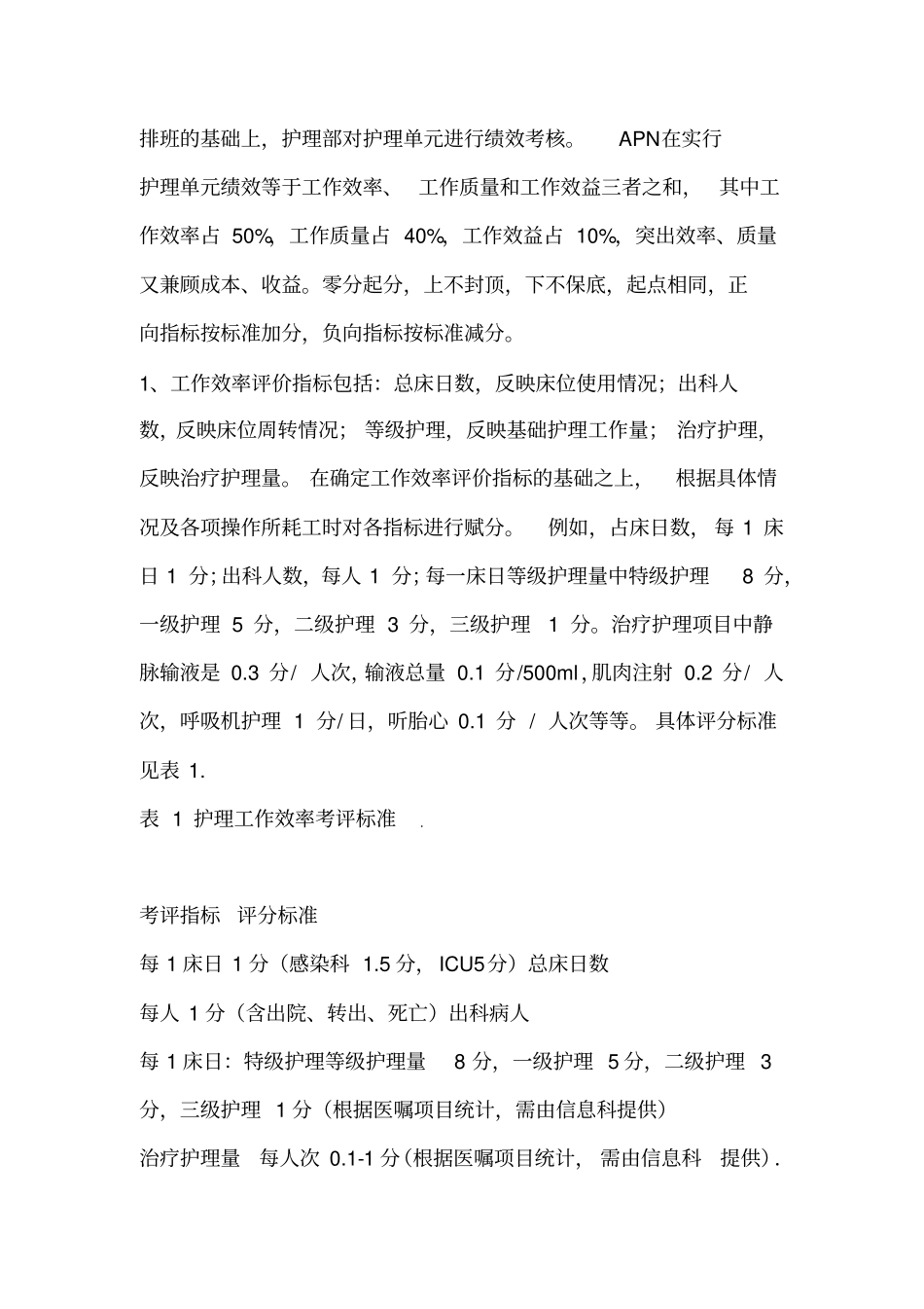 优质护理绩效考核方案_第2页