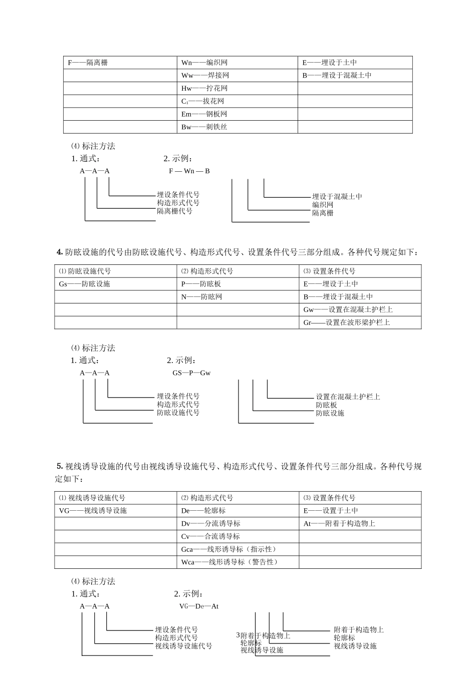 高速公路交通安全设施术语和代号_第3页