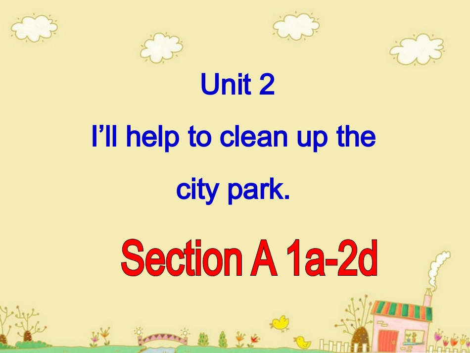2014年新目标人教版英语八年级下Unit2第一课时课件（56页）_第2页