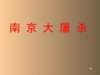 南京大屠杀-WANGXB