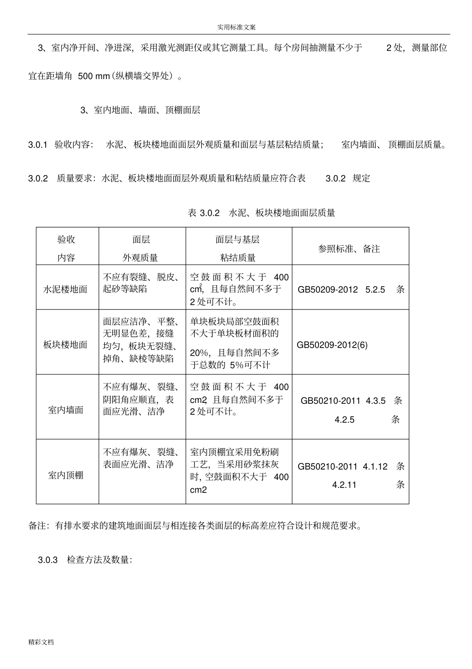 住宅分户验收实用标准_第2页