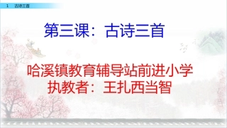 古诗三首《三衢道中》PPT课件