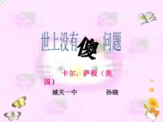 世上没有傻问题孙晓