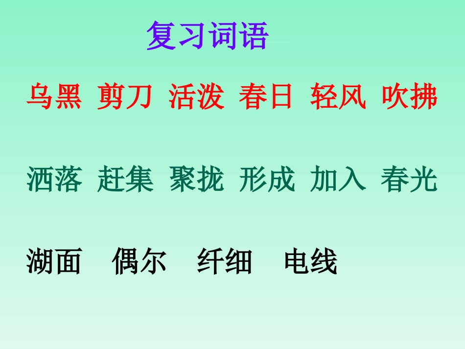 《燕子》第二课时课件_第3页