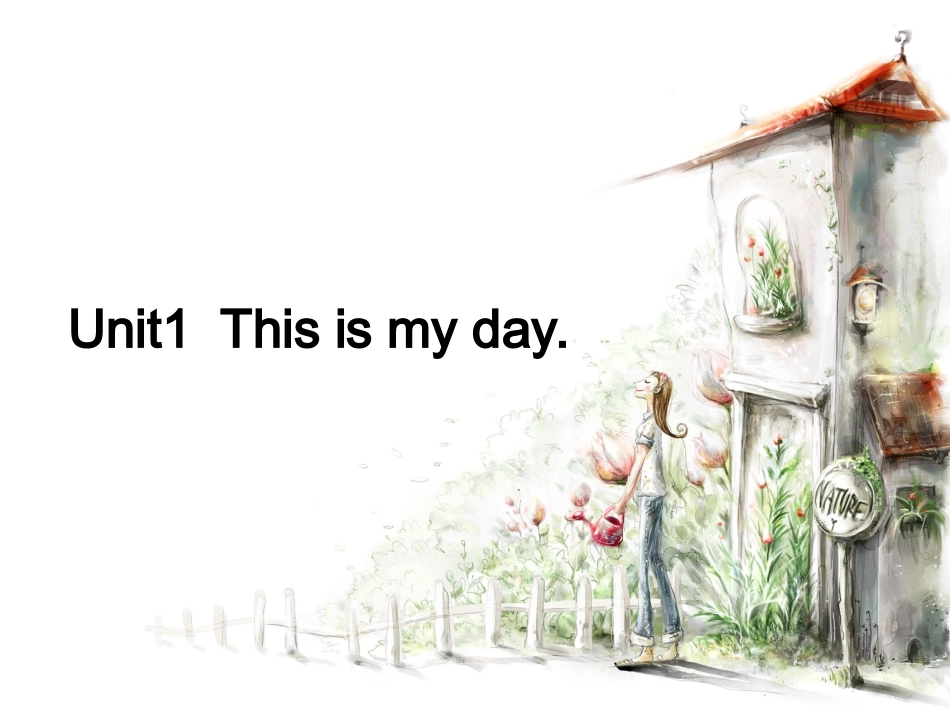 新版PEP小学英语五年级下册unit1_第1页