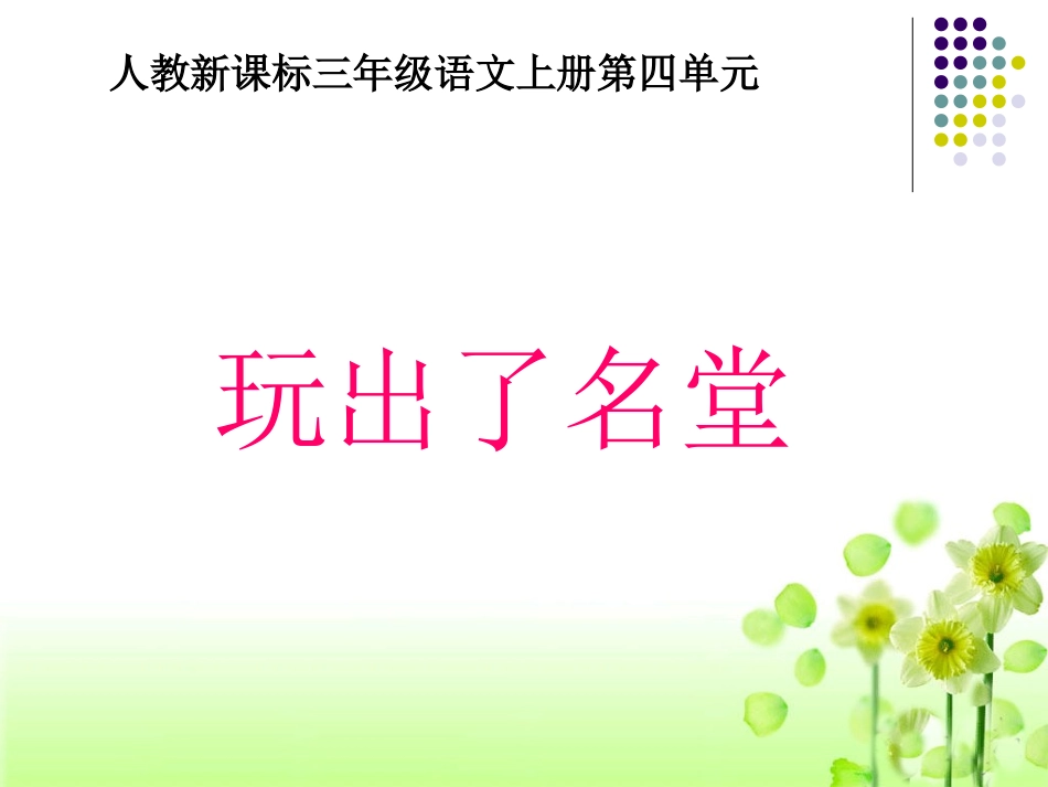 《玩出了名堂》教学课件2_第1页