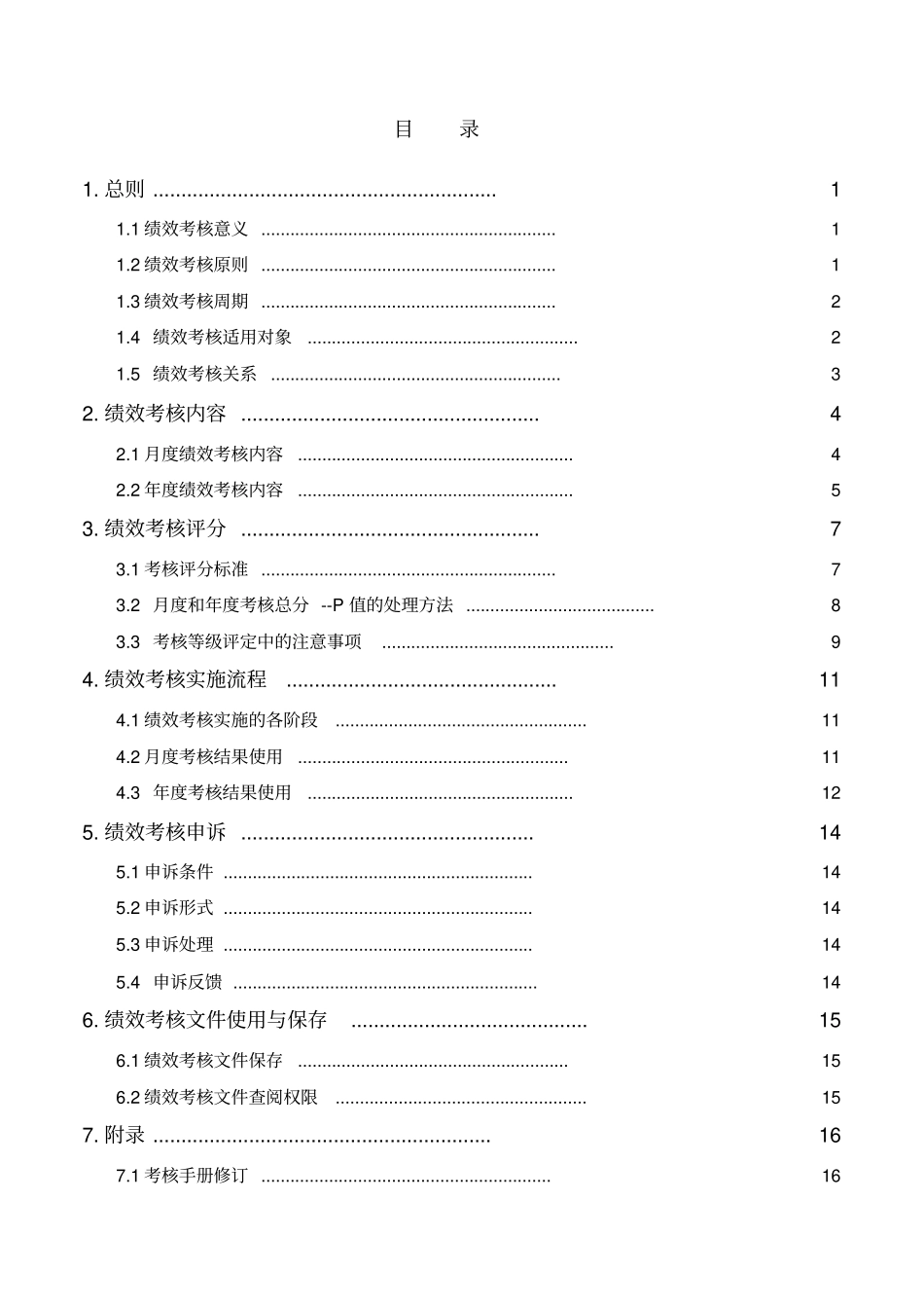 保定新视眼科医院绩效考核手册--dawors_第2页