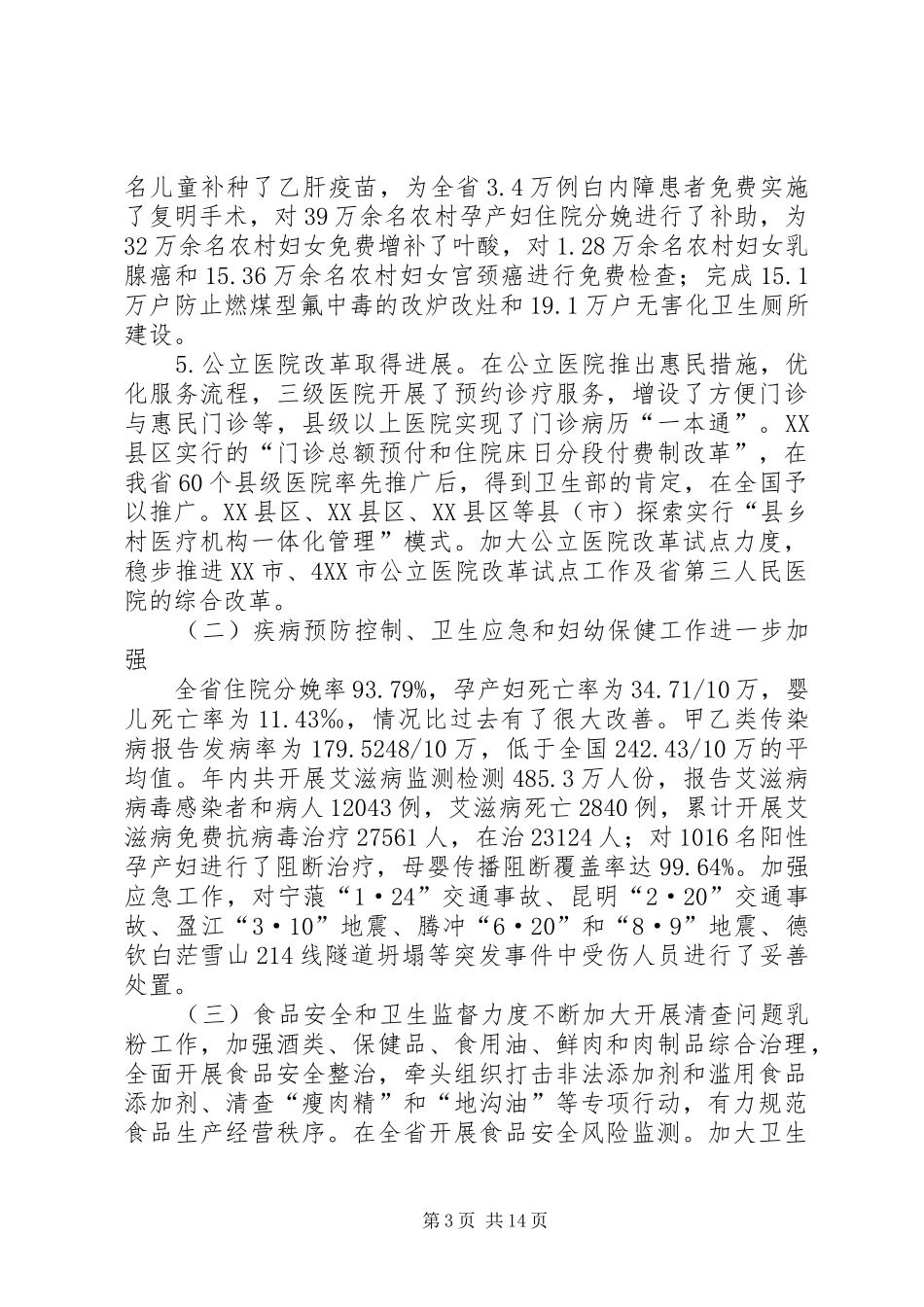 厅长社区卫生工作座谈会讲话发言_第3页