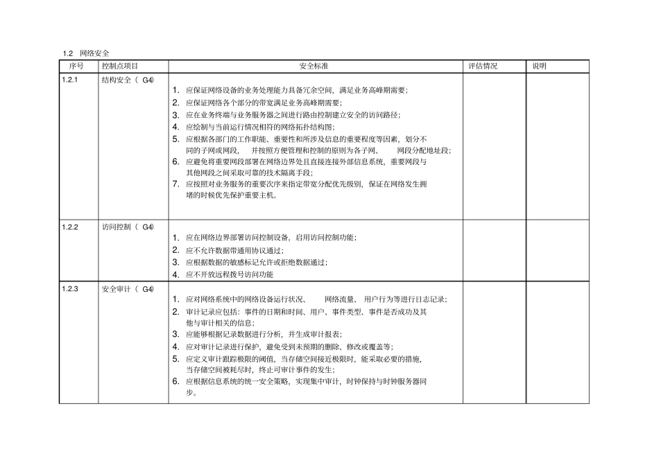 信息安全评价表讲解_第3页