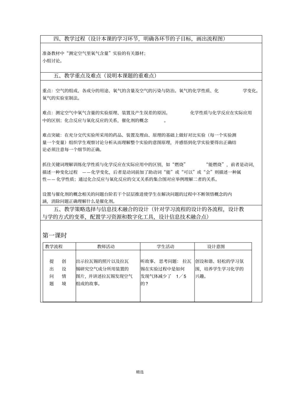 信息技术应用成果教学设计方案——化学_第3页