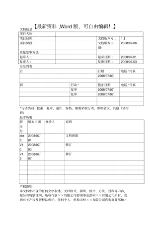 信息资产风险评价报告