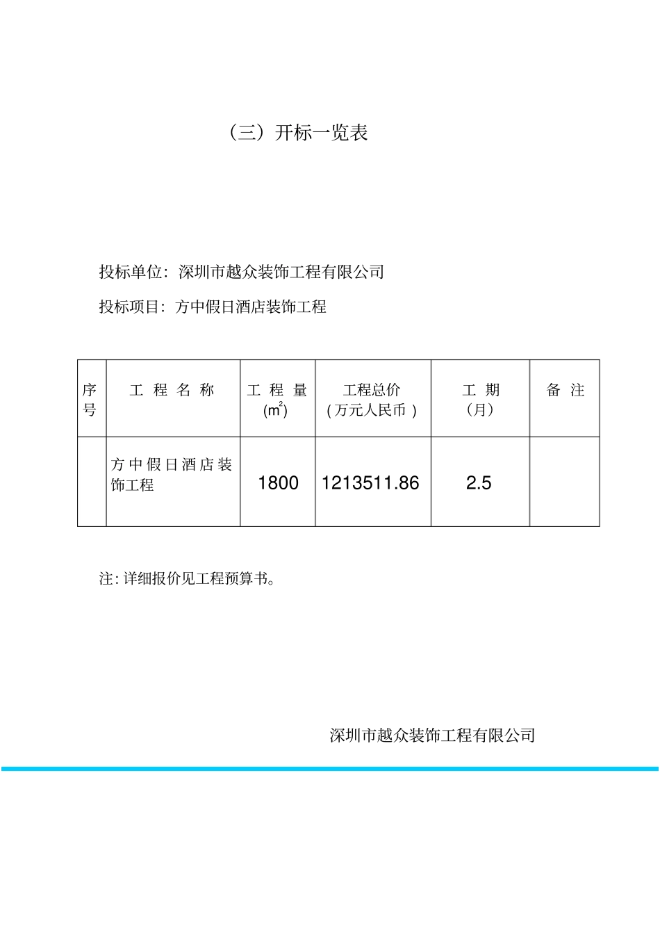 假日酒店装饰工程标书_第3页
