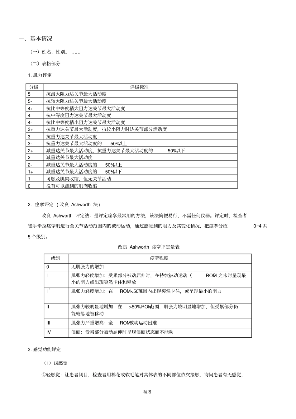 偏瘫患者评定量表_第2页