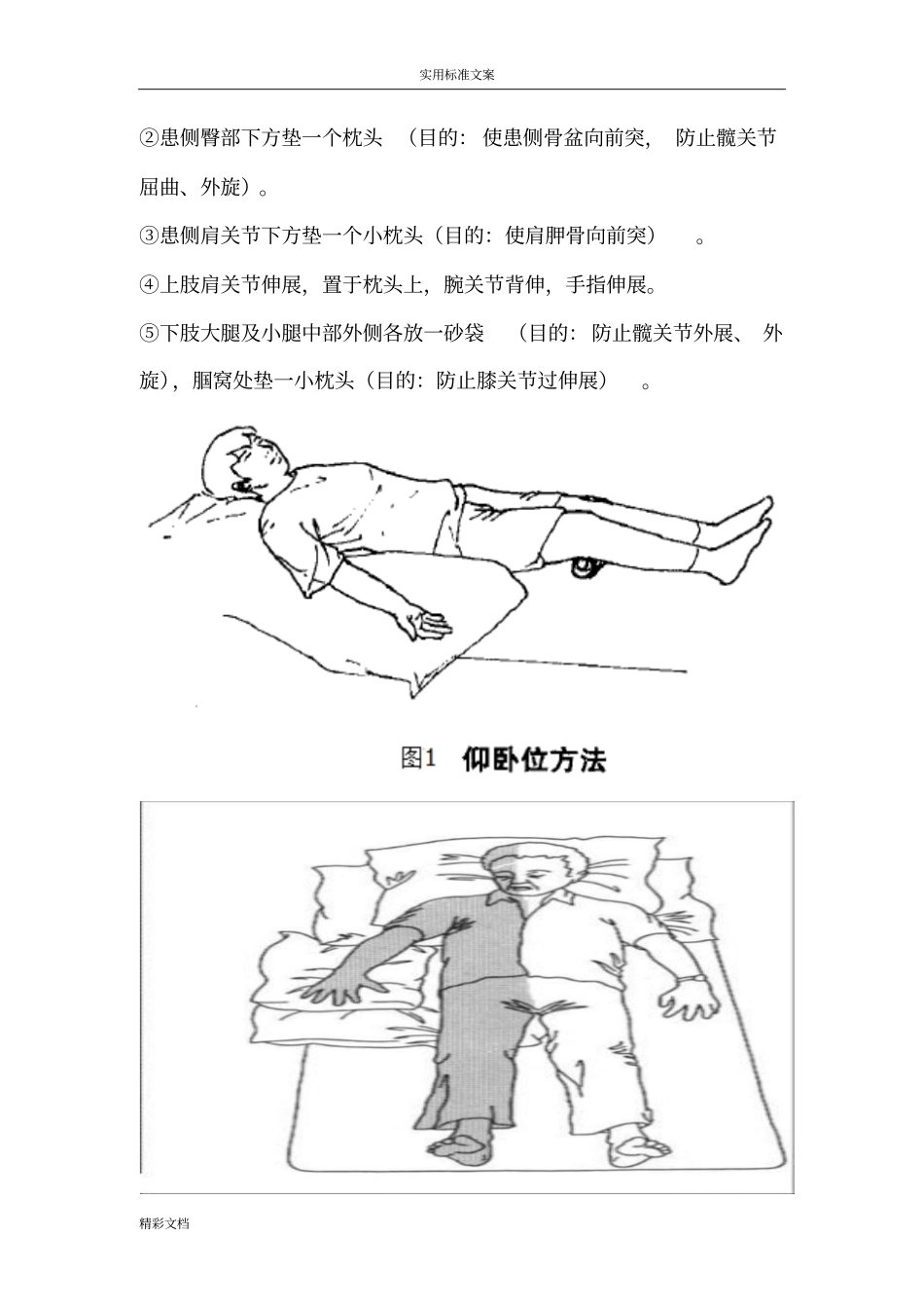 偏瘫患者地良肢位地摆放_第3页